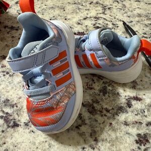 Adidas Kids' Blue and Orange Moana Sneakers